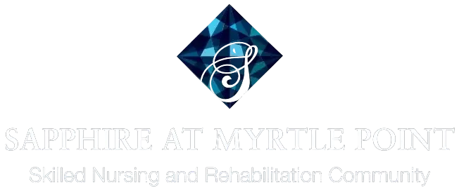 Sapphire at Myrtle Point White Logo